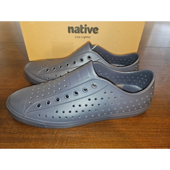 Native Unisex Jefferson Bloom Archive Sneaker Onyx New Mens 12 New in box - Picture 4 of 8